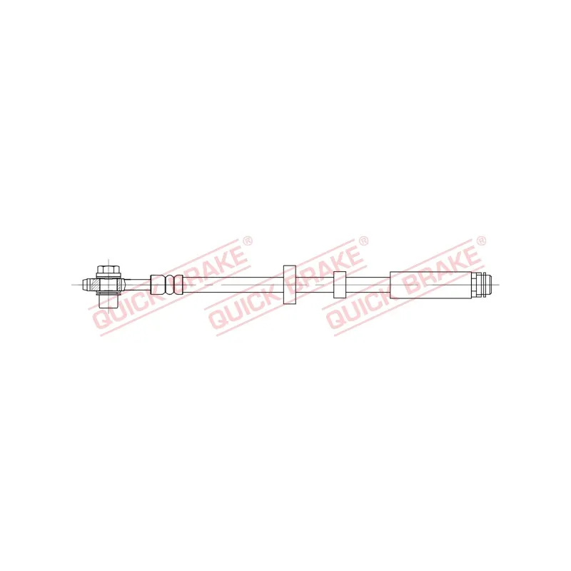 Flexible de frein QUICK BRAKE 58.818X
