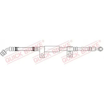 Flexible de frein QUICK BRAKE 58.827