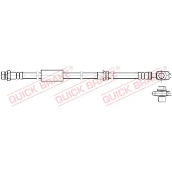 Flexible de frein QUICK BRAKE 58.833X