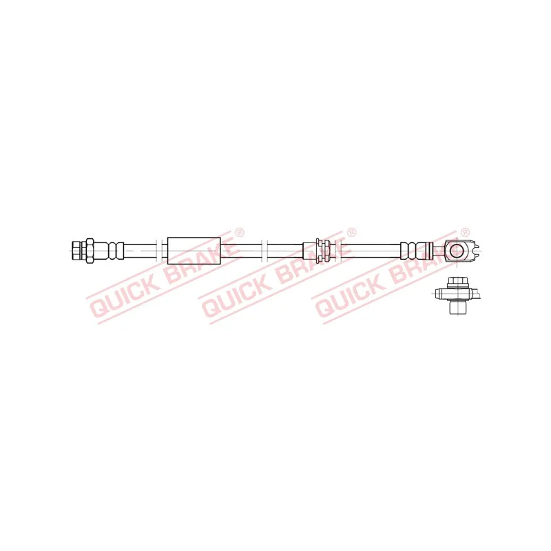 Flexible de frein QUICK BRAKE 58.833X