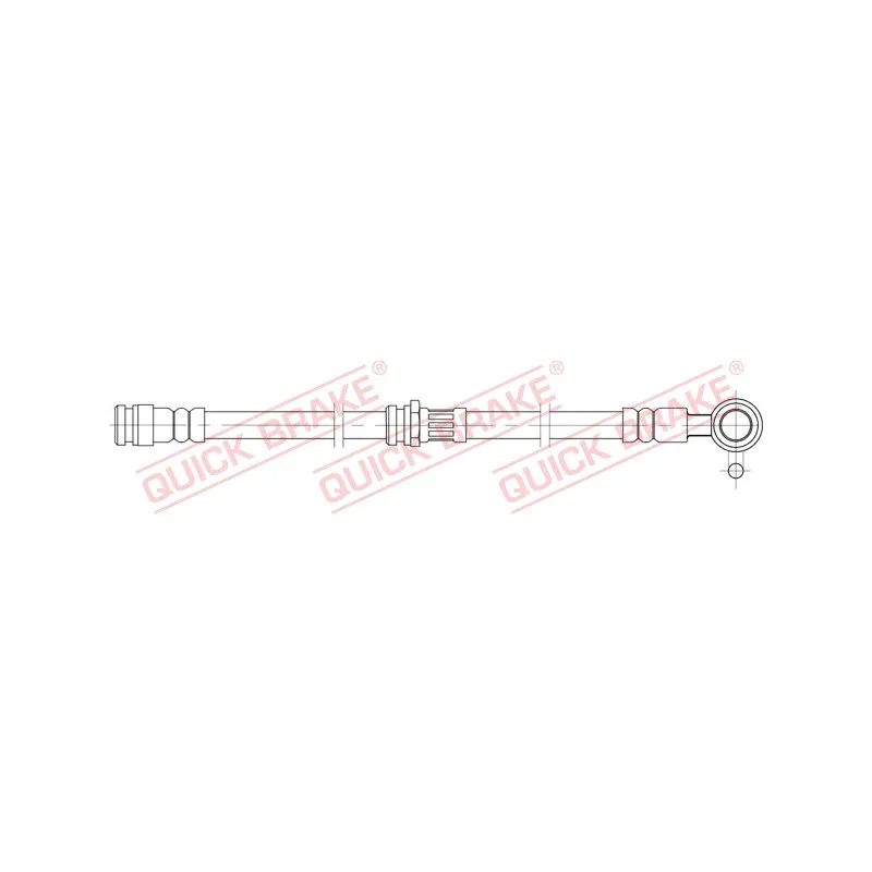 Flexible de frein QUICK BRAKE 58.847