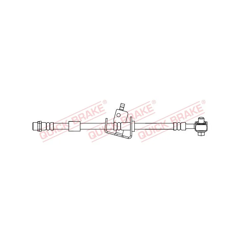 Flexible de frein QUICK BRAKE 58.855X
