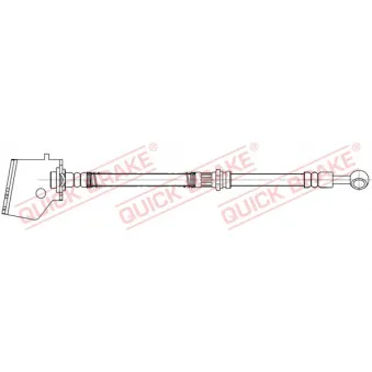 Flexible de frein QUICK BRAKE 58.859