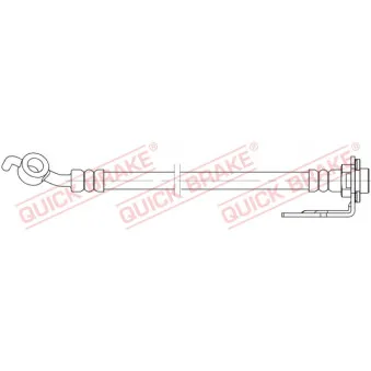 Flexible de frein QUICK BRAKE 58.863