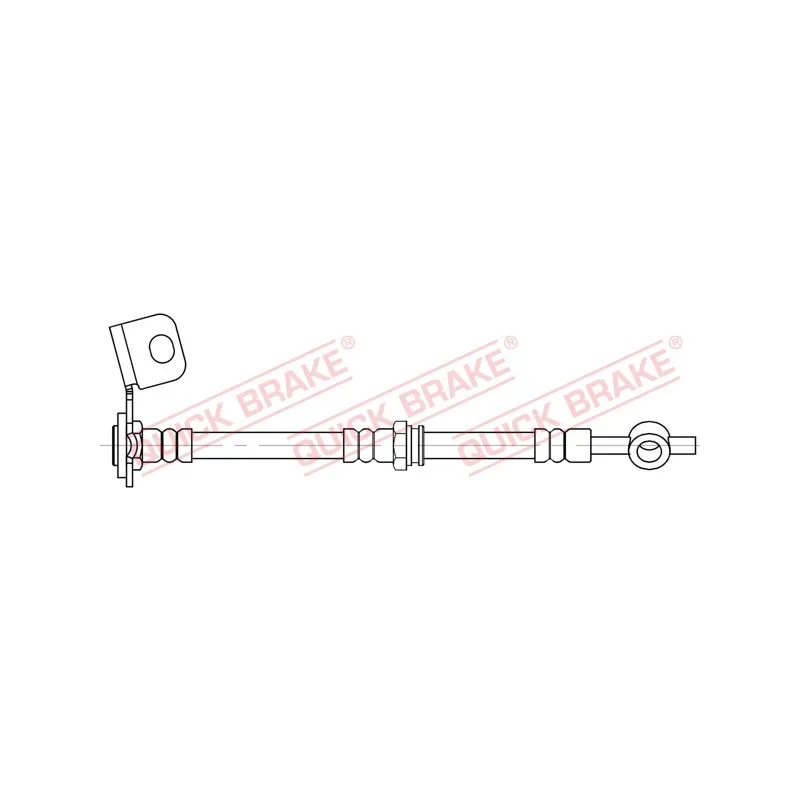 Flexible de frein QUICK BRAKE 58.868