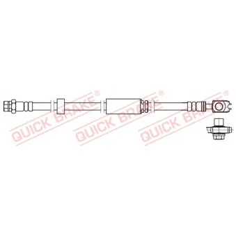 Flexible de frein QUICK BRAKE 58.871X