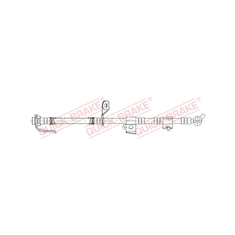 Flexible de frein QUICK BRAKE 58.874
