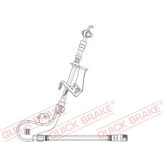 Flexible de frein QUICK BRAKE 58.875X