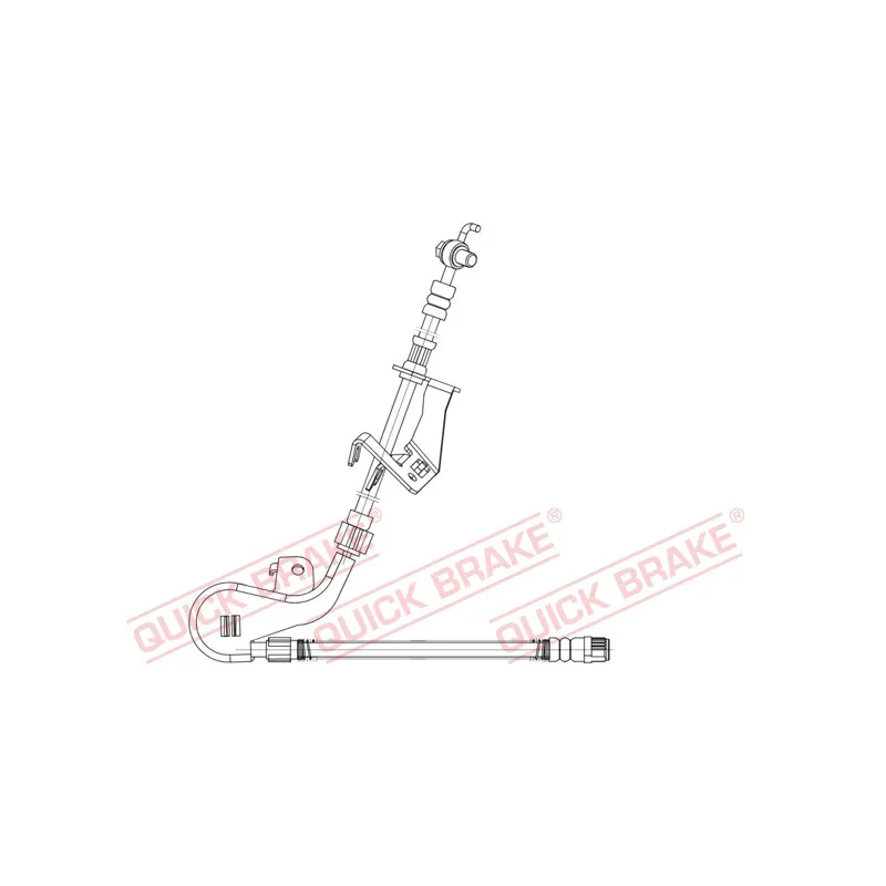 Flexible de frein QUICK BRAKE 58.875X