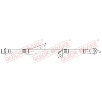 Flexible de frein QUICK BRAKE 58.879