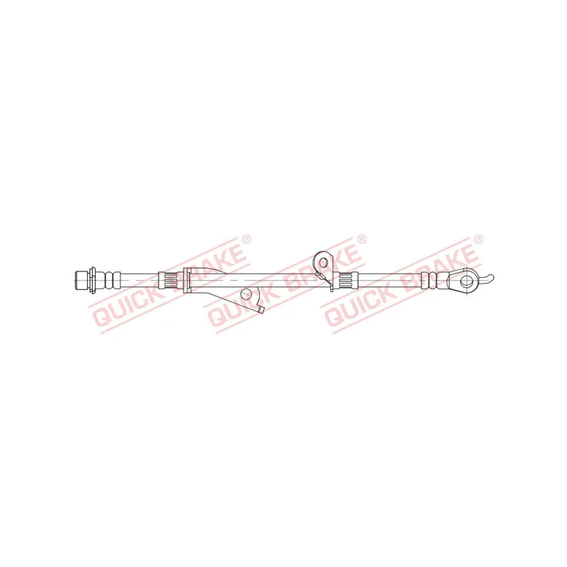 Flexible de frein QUICK BRAKE 58.880