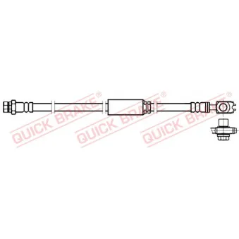 Flexible de frein QUICK BRAKE 58.893X