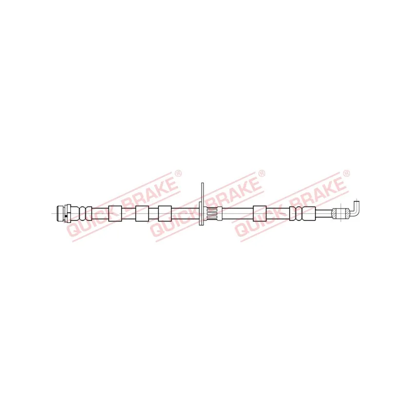 Flexible de frein QUICK BRAKE 58.896