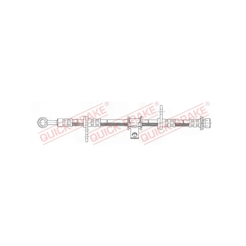 Flexible de frein QUICK BRAKE 58.907
