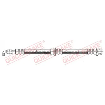 Flexible de frein QUICK BRAKE 58.912
