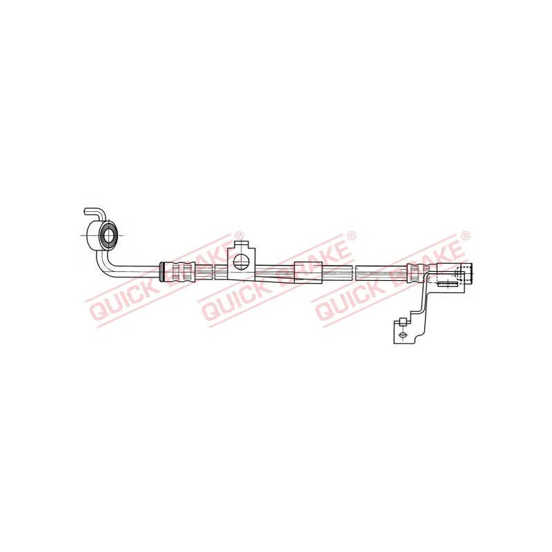 Flexible de frein QUICK BRAKE 58.913X
