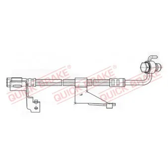 Flexible de frein QUICK BRAKE 58.914X
