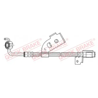 Flexible de frein QUICK BRAKE 58.915