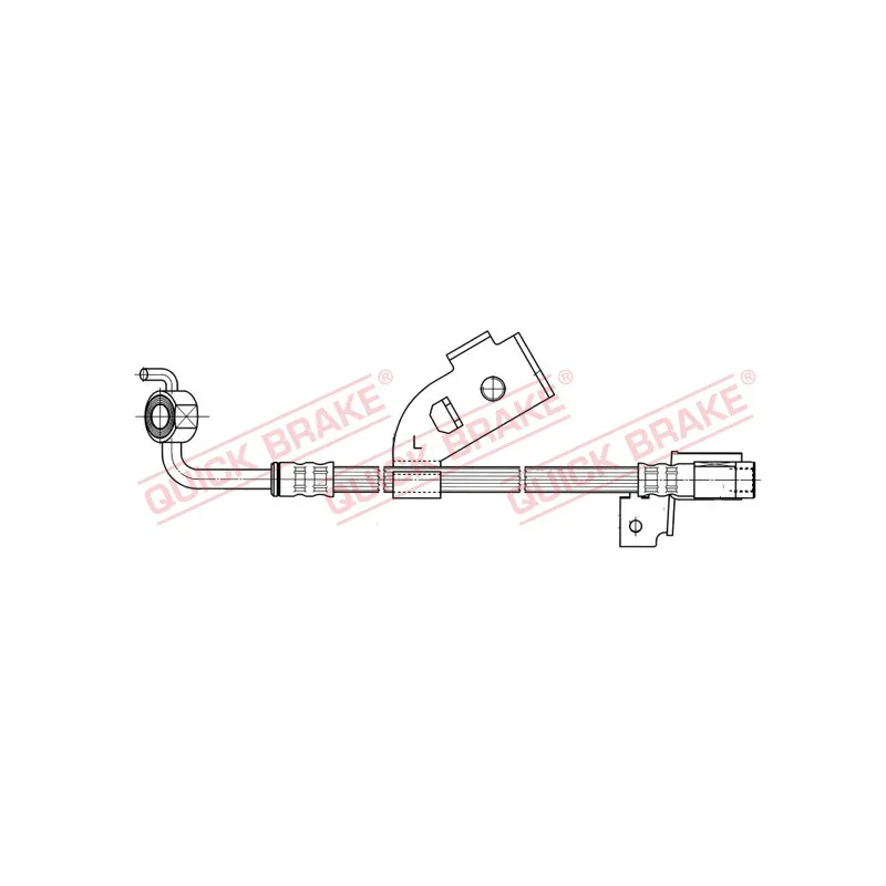 Flexible de frein QUICK BRAKE 58.915