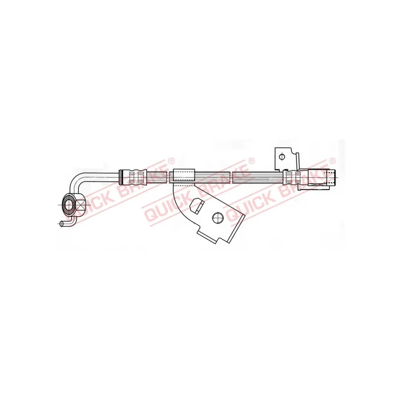 Flexible de frein QUICK BRAKE 58.916