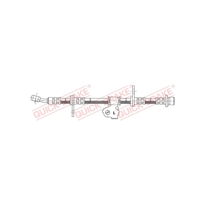 Flexible de frein QUICK BRAKE 58.925