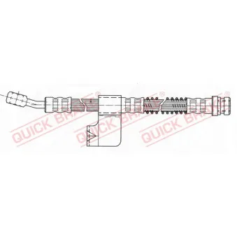 Flexible de frein QUICK BRAKE 58.955