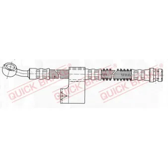 Flexible de frein QUICK BRAKE 58.956