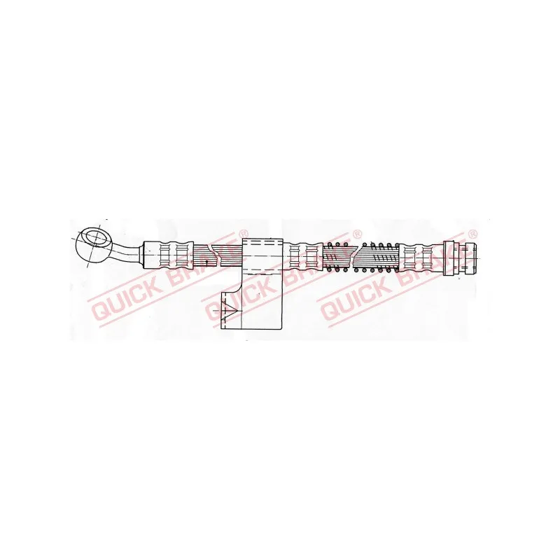 Flexible de frein QUICK BRAKE 58.956