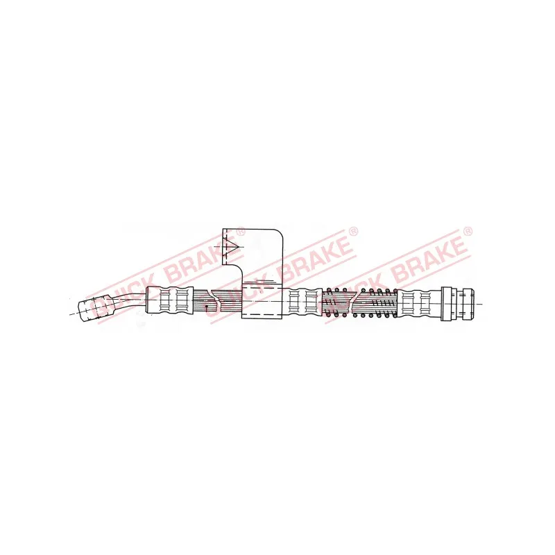 Flexible de frein QUICK BRAKE 58.958