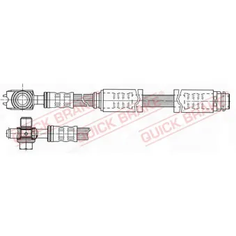 Flexible de frein QUICK BRAKE