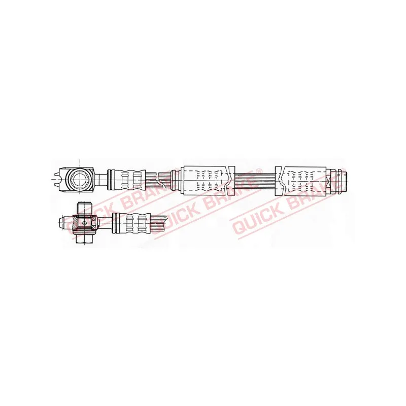 Flexible de frein QUICK BRAKE 58.962X