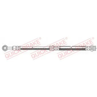 Flexible de frein QUICK BRAKE 58.972