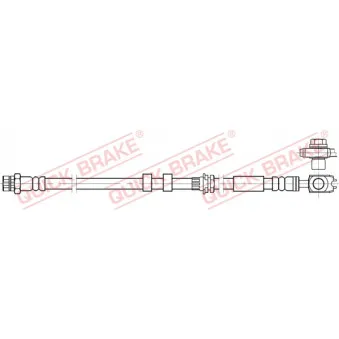Flexible de frein QUICK BRAKE 59.801X