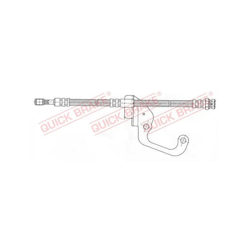 Flexible de frein QUICK BRAKE 59.921