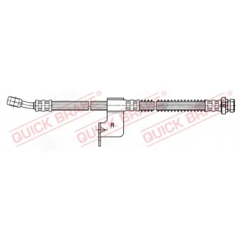 Flexible de frein QUICK BRAKE 59.936