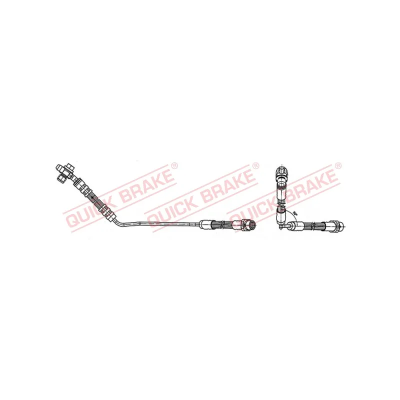 Flexible de frein QUICK BRAKE 59.942X