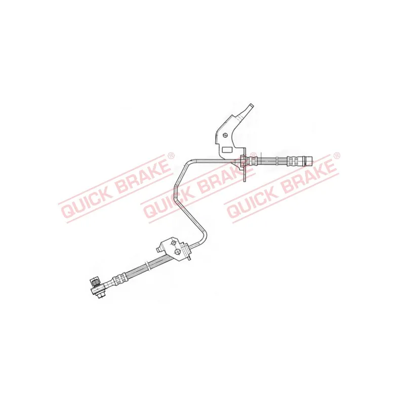 Flexible de frein QUICK BRAKE 59.960X