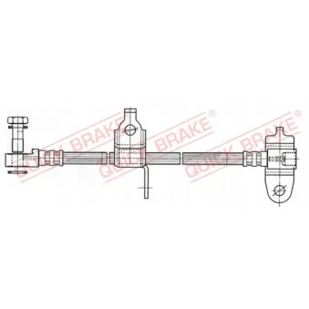 Flexible de frein QUICK BRAKE 59.977X