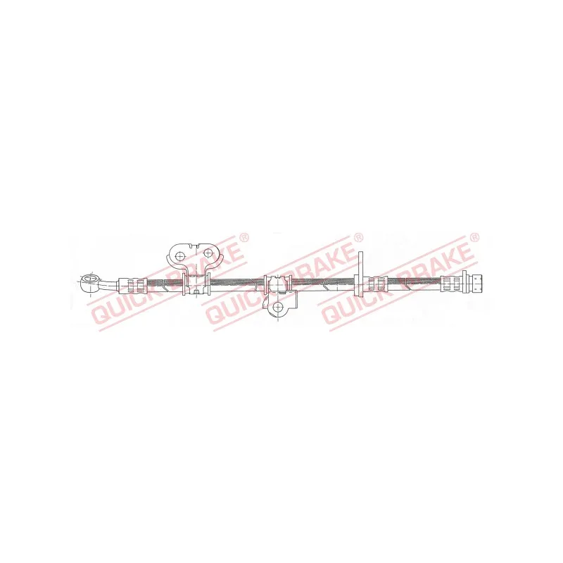 Flexible de frein QUICK BRAKE 59.981