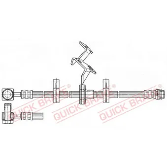 Flexible de frein QUICK BRAKE 59.986X