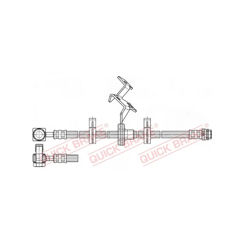 Flexible de frein QUICK BRAKE 59.986X
