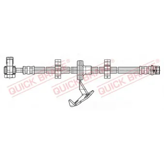 Flexible de frein QUICK BRAKE 59.987X