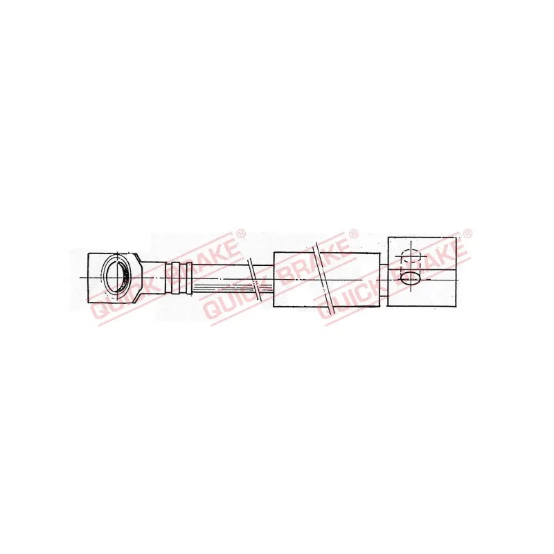 Flexible de frein QUICK BRAKE 60.301