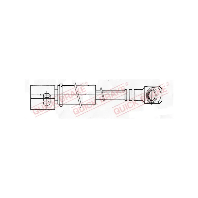 Flexible de frein QUICK BRAKE 60.302