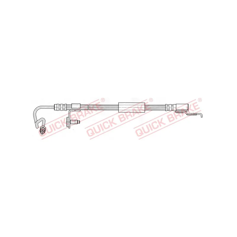 Flexible de frein QUICK BRAKE 62.902