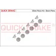 Kit d'accessoires, mâchoire de frein QUICK BRAKE 6859K - Visuel 1