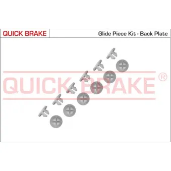 Kit d'accessoires, mâchoire de frein QUICK BRAKE