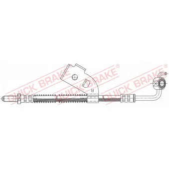 Flexible de frein QUICK BRAKE 70.902