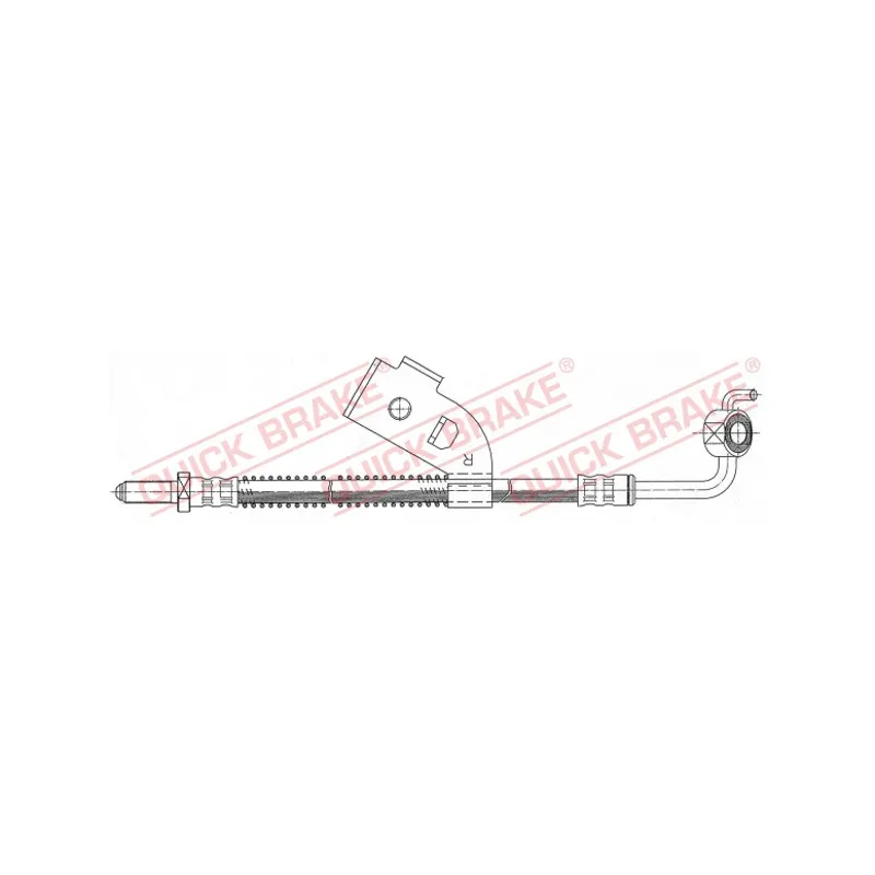 Flexible de frein QUICK BRAKE 70.902
