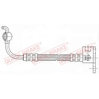 Flexible de frein QUICK BRAKE 80.001
